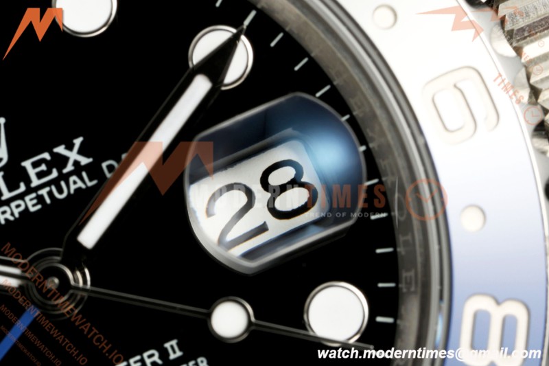 Rolex - GMT II 126710BLNR Batgirl 40mm 904L Jub SS/SS Black PlayF VR3285 CHS