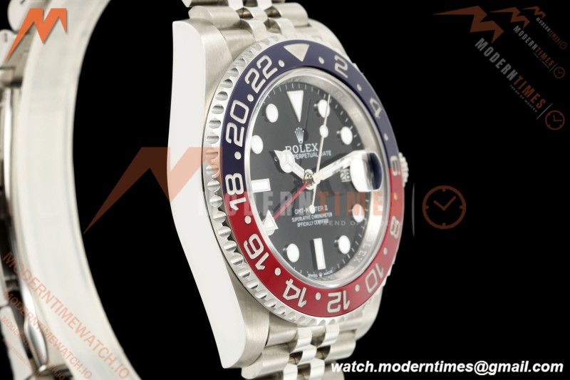 Rolex - GMT II 126710BLRO Pepsi 40mm 904L Jub SS/SS Black PlayF VR3285 CHS | 롤렉스 - GMT II 126710BLRO 펩시 40mm 904L 주브 SS/SS 블랙 플레이F VR3285 CHS