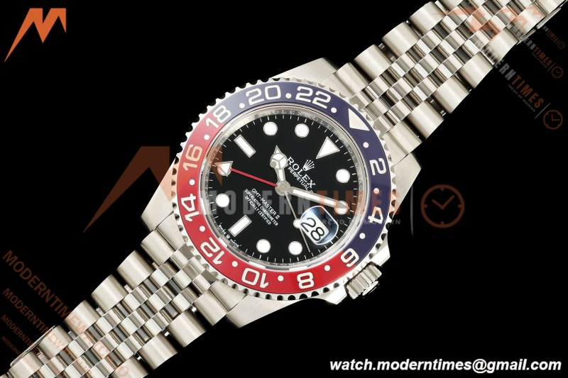 Rolex - GMT II 126710BLRO Pepsi 40mm 904L Jub SS/SS Black PlayF VR3285 CHS | 롤렉스 - GMT II 126710BLRO 펩시 40mm 904L 주브 SS/SS 블랙 플레이F VR3285 CHS