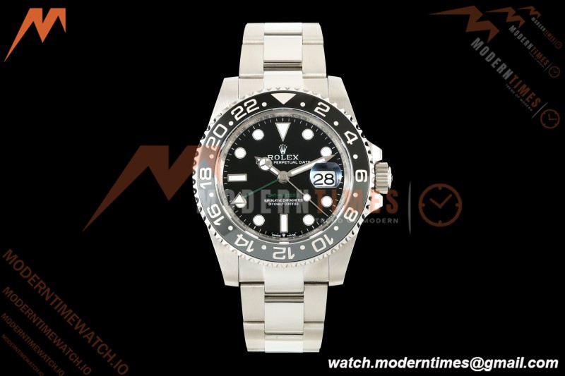 Rolex - GMT II 126710GRNR Bruce Wayne 40mm 904L Jub SS/SS Black PlayF VR3285 CHS