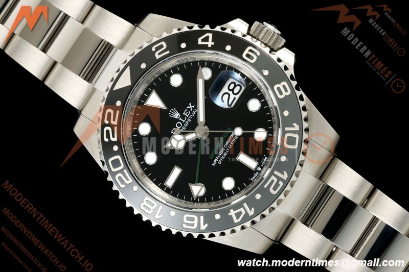 Rolex - GMT II 126710GRNR Bruce Wayne 40mm 904L Jub SS/SS Black PlayF VR3285 CHS