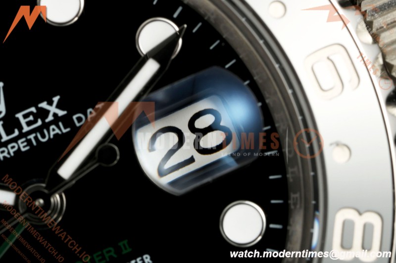 Rolex - GMT II 126710GRNR Bruce Wayne 40mm 904L Jub SS/SS Black PlayF VR3285 CHS
