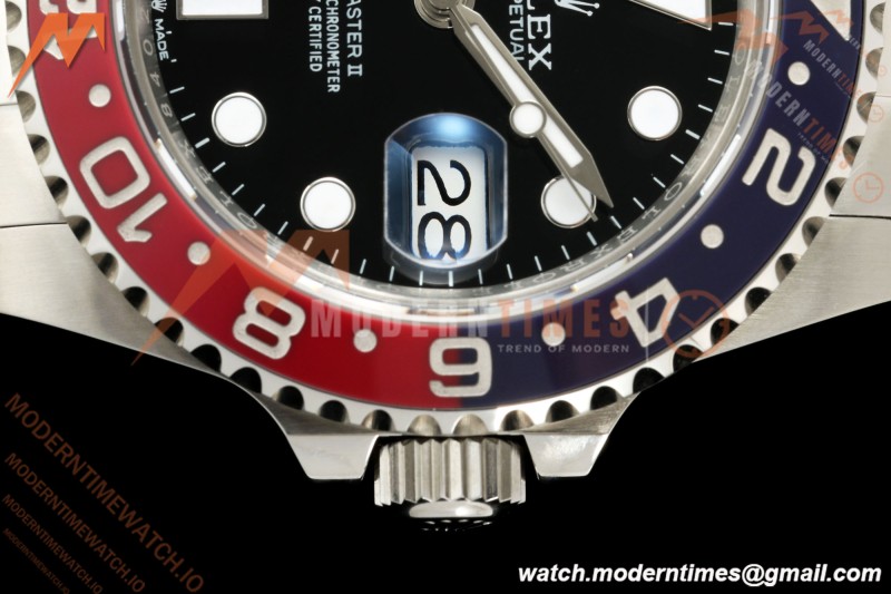 Rolex - GMT II 126710BLRO Pepsi 40mm 904L Oys SS/SS Black PlayF VR3285 CHS | 롤렉스 - GMT II 126710BLRO 펩시 40mm 904L Oys SS/SS 블랙 플레이F VR3285 CHS
