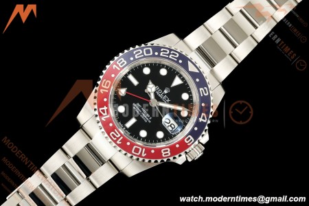 Rolex - GMT II 126710BLRO Pepsi 40mm 904L Oys SS/SS Black PlayF VR3285 CHS