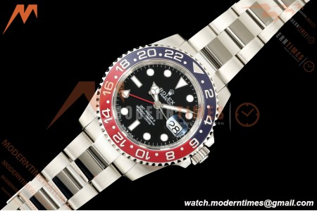 Rolex - GMT II 126710BLRO Pepsi 40mm 904L Oys SS/SS Black PlayF VR3285 CHS