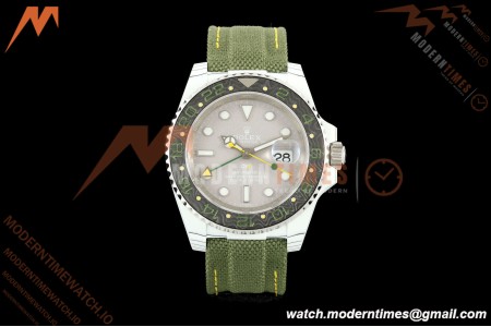 Rolex - GMT Master DiW 40mm Verdant Gray Automatic White Carbon Fiber FC/NY Grey Dial DIWF VR3285