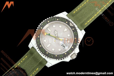 Rolex - GMT Master DiW 40mm Verdant Gray Automatic White Carbon Fiber FC/NY Grey Dial DIWF VR3285