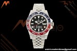 Rolex - GMT II 126710BLRO Pepsi 40mm 904L Jub SS/SS Black QF V2 SH3285 CHS
