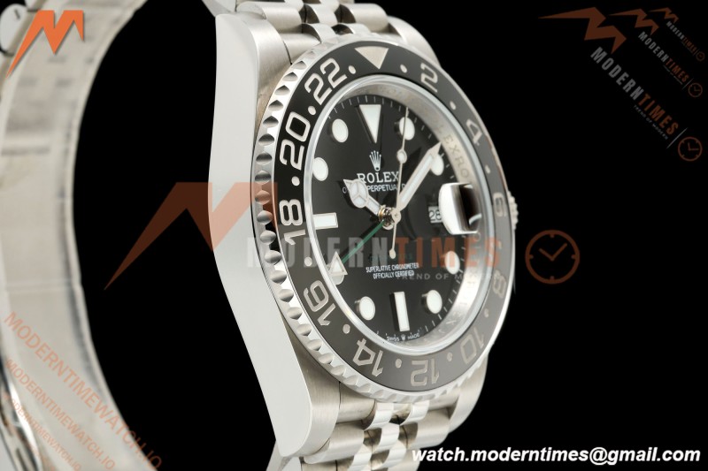 Rolex - GMT II 126710GRNR Bruce Wayne 40mm 904L Jubilee SS/SS Black QF V2 SH3285 CHS | 롤렉스 - GMT II 126710GRNR 브루스 웨인 40mm 904L 주빌리 SS/SS 블랙 QF V2 SH3285 CHS