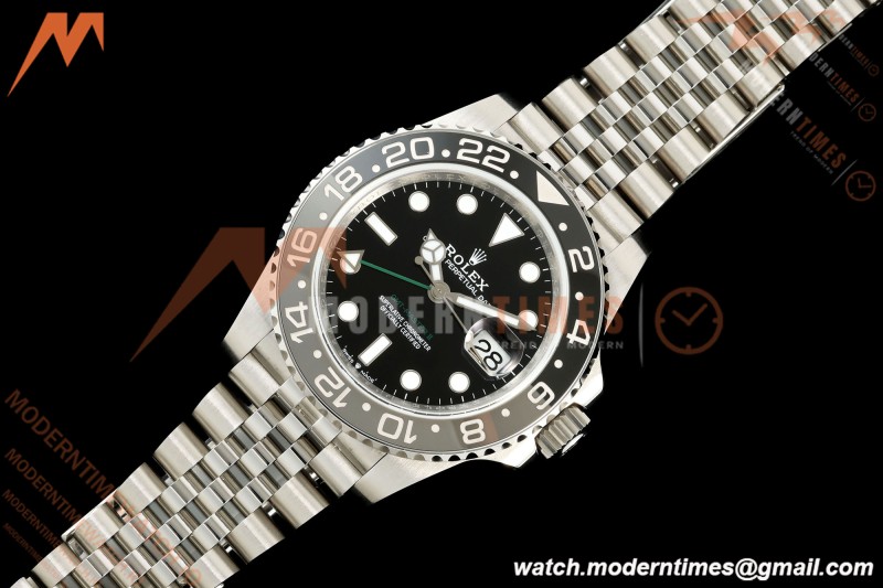 Rolex - GMT II 126710GRNR Bruce Wayne 40mm 904L Jubilee SS/SS Black QF V2 SH3285 CHS | 롤렉스 - GMT II 126710GRNR 브루스 웨인 40mm 904L 주빌리 SS/SS 블랙 QF V2 SH3285 CHS