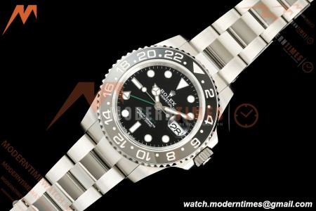 Rolex - GMT II 126710GRNR Bruce Wayne 40mm 904L Oyster SS/SS Black QF V2 SH3285 CHS