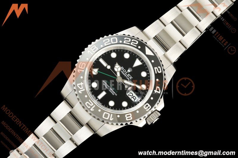 Rolex - GMT II 126710GRNR Bruce Wayne 40mm 904L Oyster SS/SS Black QF V2 SH3285 CHS | 롤렉스 - GMT II 126710GRNR 브루스 웨인 40mm 904L 오이스터 SS/SS 블랙 QF V2 SH3285 CHS