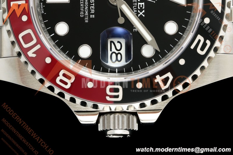 Rolex - GMT II 126710 Coke Jub 40mm 904L SS/SS Black SCF SH3285 CHS
