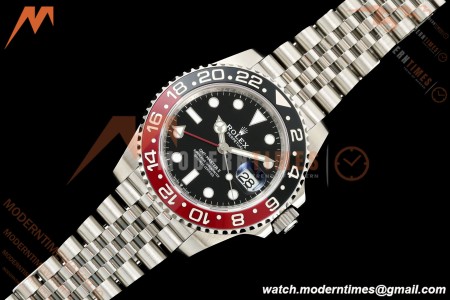 Rolex - GMT II 126710 Coke Jub 40mm 904L SS/SS Black SCF SH3285 CHS