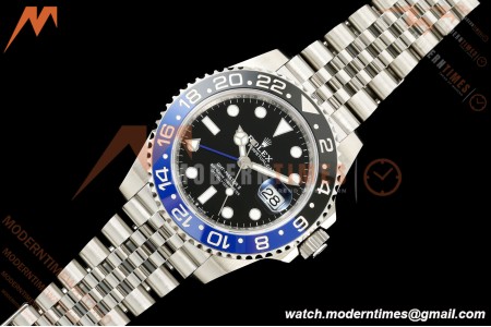 Rolex - GMT II 126710BLNR Batgirl 40mm 904L Jub SS/SS Black SCF SH3285 CHS