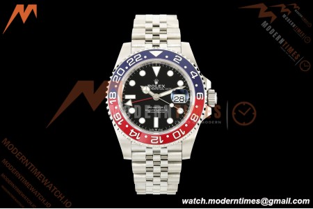 Rolex - GMT II 126710BLRO Pepsi 40mm 904L Jub SS/SS Black SCF SH3285 CHS
