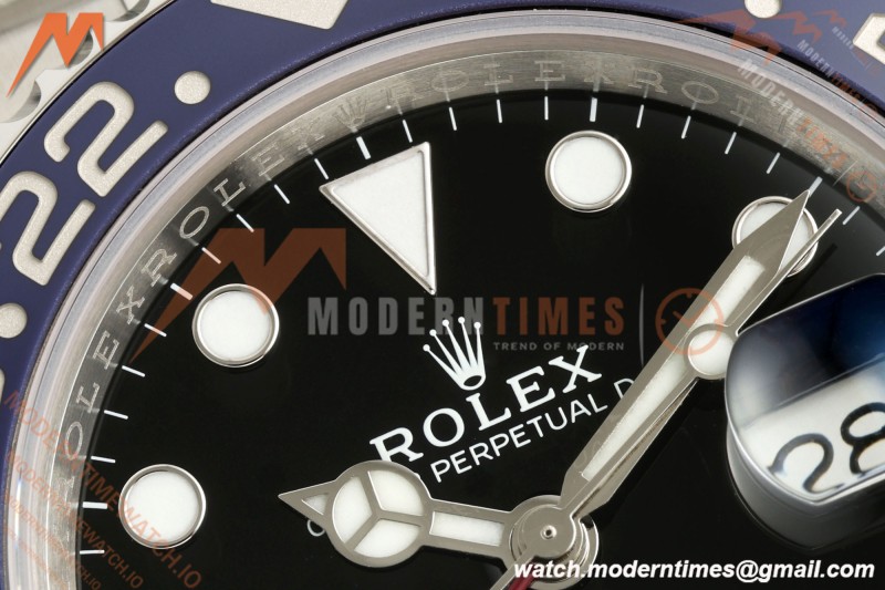 Rolex - GMT II 126710BLRO Pepsi 40mm 904L Oys SS/SS Black SCF SH3285 CHS