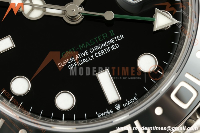 Rolex - GMT II 126710GRNR Bruce Wayne 40mm 904L Jubilee SS/SS Black SCF SH3285 CHS | 롤렉스 - GMT II 126710GRNR 브루스 웨인 40mm 904L 주빌리 SS/SS 블랙 SCF SH3285 CHS