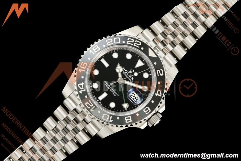 Rolex - GMT II 126710GRNR Bruce Wayne 40mm 904L Jubilee SS/SS Black SCF SH3285 CHS | 롤렉스 - GMT II 126710GRNR 브루스 웨인 40mm 904L 주빌리 SS/SS 블랙 SCF SH3285 CHS