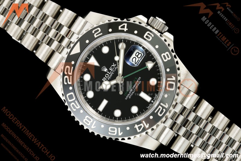 Rolex - GMT II 126710GRNR Bruce Wayne 40mm 904L Jubilee SS/SS Black SCF SH3285 CHS | 롤렉스 - GMT II 126710GRNR 브루스 웨인 40mm 904L 주빌리 SS/SS 블랙 SCF SH3285 CHS