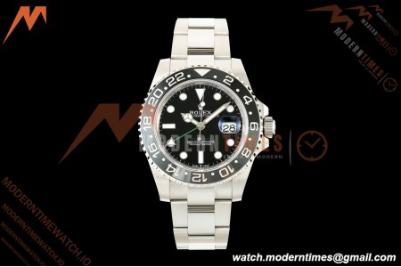Rolex - GMT II 126710GRNR Bruce Wayne 40mm 904L Oyster SS/SS Black SCF SH3285 CHS