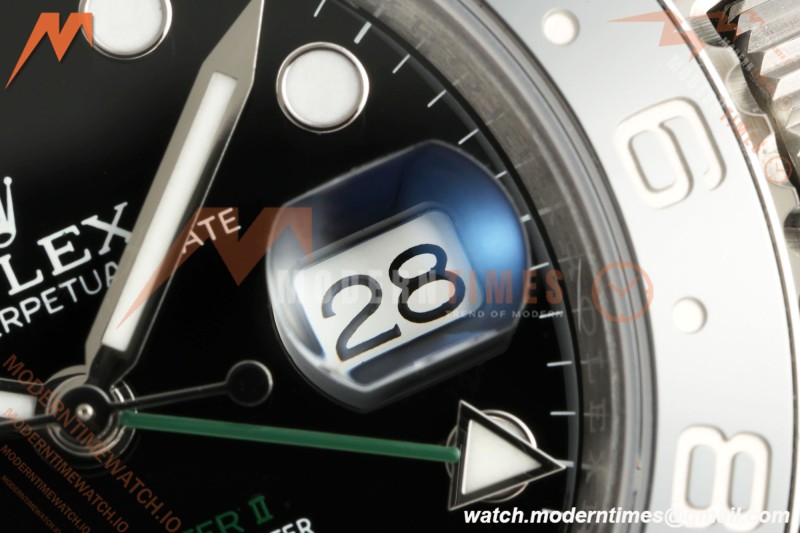 Rolex - GMT II 126710GRNR Bruce Wayne 40mm 904L Oyster SS/SS Black SCF SH3285 CHS