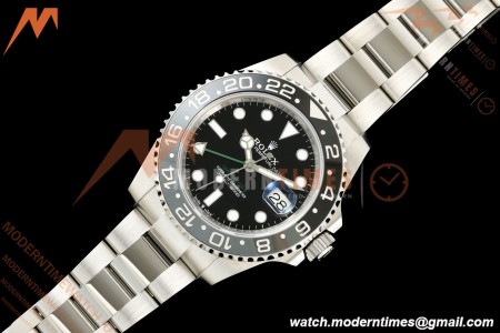 Rolex - GMT II 126710GRNR Bruce Wayne 40mm 904L Oyster SS/SS Black SCF SH3285 CHS