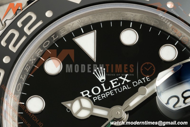 Rolex - GMT II 126710GRNR Bruce Wayne 40mm 904L Oyster SS/SS Black SCF SH3285 CHS