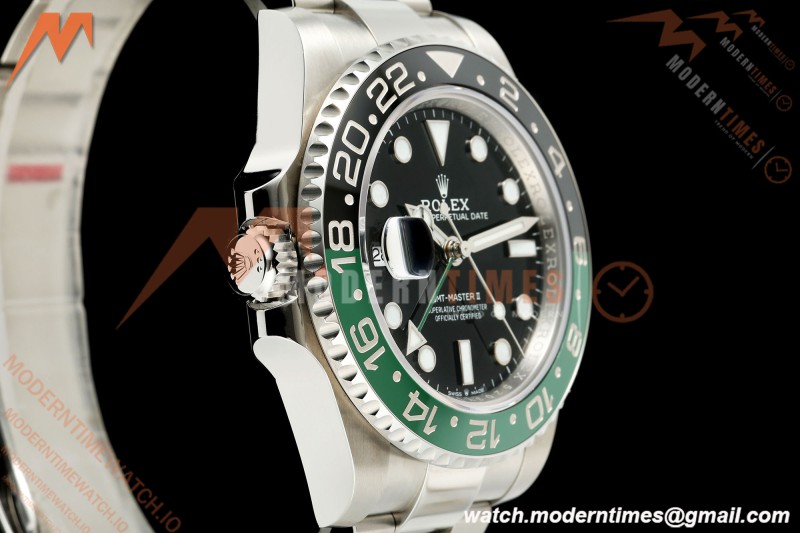 Rolex - GMT II 126720VTNR 40mm 904L Oys SS/SS LHD Black Dial SCF SH3285 CHS