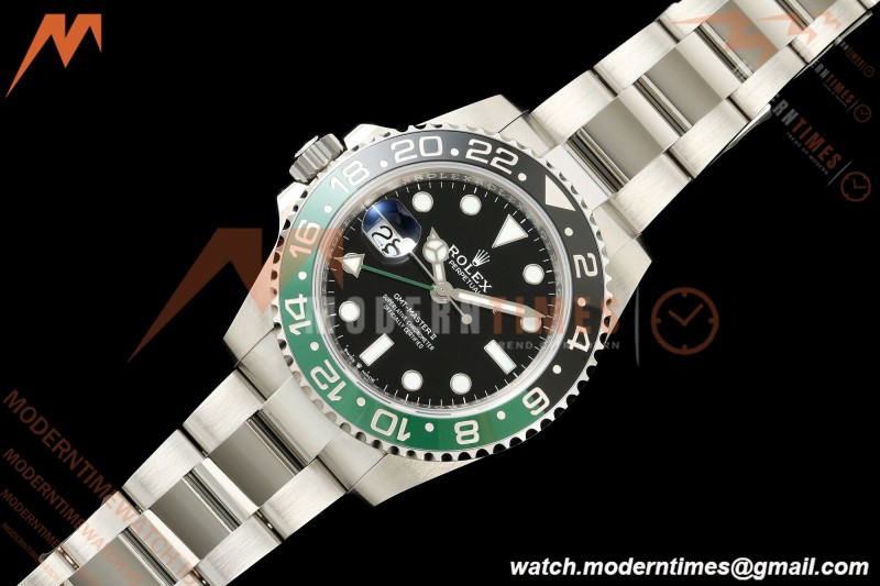 Rolex - GMT II 126720VTNR 40mm 904L Oys SS/SS LHD Black Dial SCF SH3285 CHS