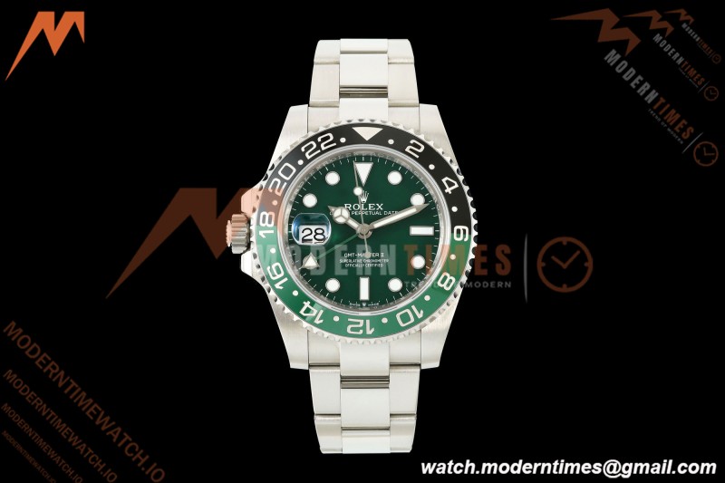 Rolex - GMT II 126729VTNR 40mm Oys SS/SS LHD Green Dial SCF V2 SH3285 CHS