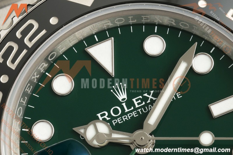 Rolex - GMT II 126729VTNR 40mm Oys SS/SS LHD Green Dial SCF V2 SH3285 CHS