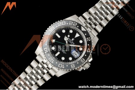 Rolex - GMT II 126710GRNR Bruce Wayne 40mm 904L Jubilee SS/SS Black Clean Plus DD3285 CHS