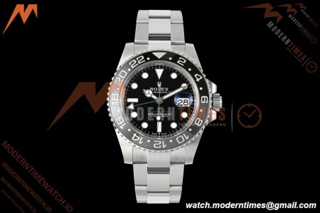 Rolex - GMT II 126710GRNR Bruce Wayne 40mm 904L Oyster SS/SS Black Clean Plus DD3285 CHS