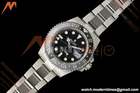Rolex - GMT II 126710GRNR Bruce Wayne 40mm 904L Oyster SS/SS Black Clean Plus DD3285 CHS