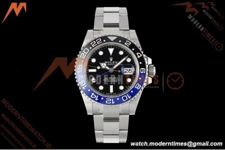 Rolex - GMT II 126710BLNR Batman 40mm 904L Oys SS/SS Black Clean Plus SH3285 CHS