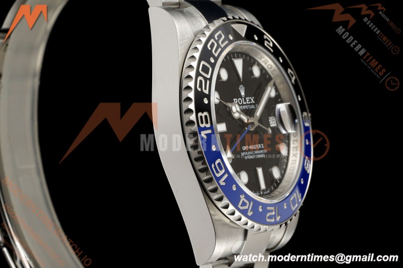 Rolex - GMT II 126710BLNR Batman 40mm 904L Oys SS/SS Black Clean Plus SH3285 CHS