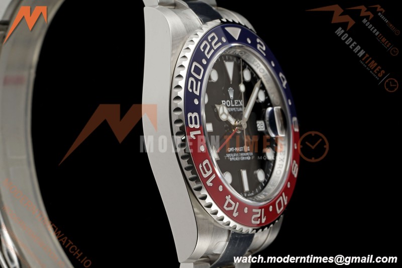 Rolex - GMT II 126710BLRO Pepsi 40mm 904L Oys SS/SS Black Clean Plus DD3285 CHS