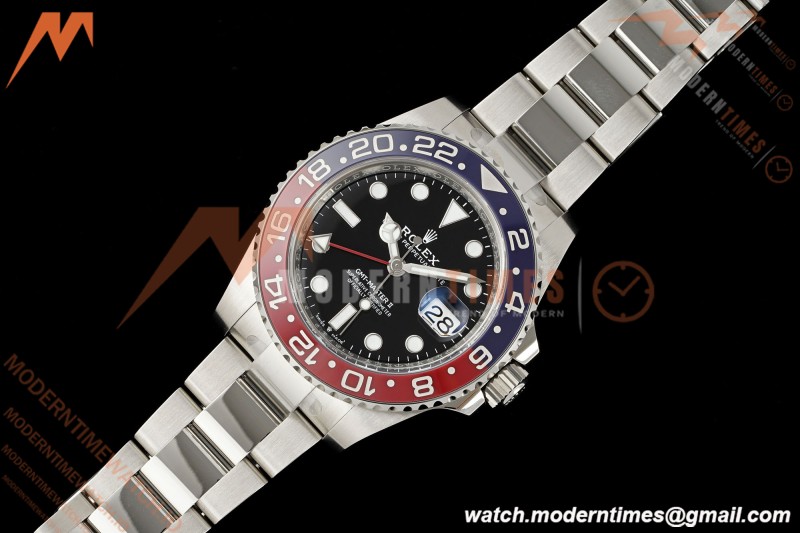 Rolex - GMT II 126710BLRO Pepsi 40mm 904L Oys SS/SS Black Clean Plus DD3285 CHS