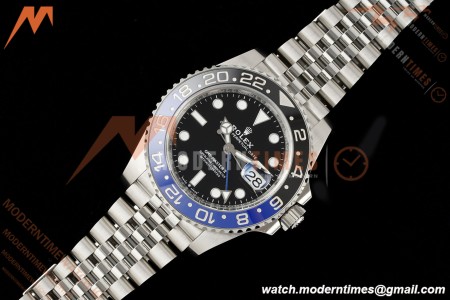 Rolex - GMT II 126710BLNR Batgirl 40mm 904L Jub SS/SS Black Clean Plus SH3285 CHS