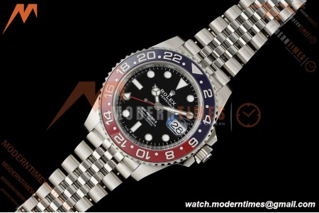 Rolex - GMT II 126710BLRO Pepsi 40mm 904L Jub SS/SS Black Clean Plus DD3285 CHS