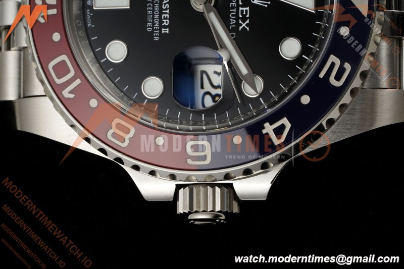 Rolex - GMT II 126710BLRO Pepsi 40mm 904L Jub SS/SS Black Clean Plus DD3285 CHS