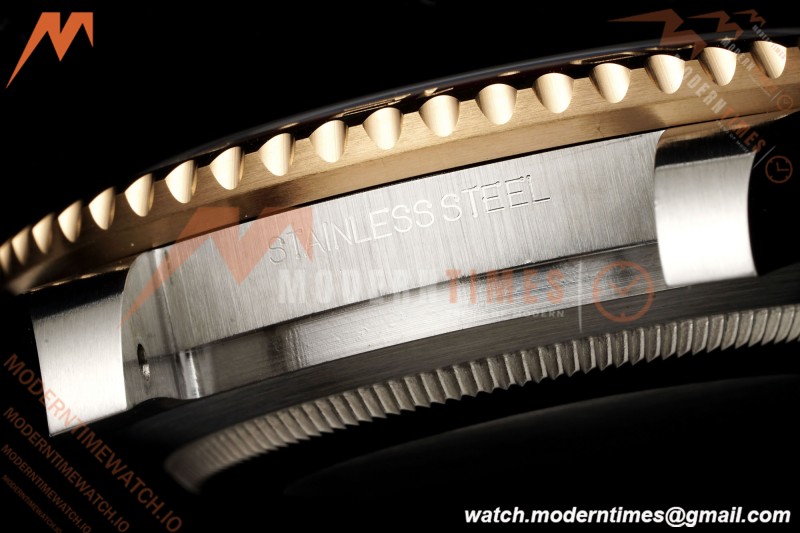 Rolex - GMT II 126711CHNR Rootbeer Gain Weight Oys 40mm 904L RG/SS Black VSF DD3285 CHS | 롤렉스 - GMT II 126711CHNR 루트비어 무게 조정 오이스터 40mm 904L 로즈골드/스테인리스 블랙 다이얼 VSF DD3285 CHS
