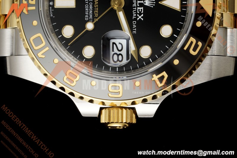 Rolex - GMT II 126713GRNR Bumblebee Gain Weight Jub 40mm 904L YG/SS Black VSF DD3285 CHS | 롤렉스 - GMT II 126713GRNR 범블비 무게 조정 주빌리 40mm 904L 옐로우골드/스테인리스 블랙 다이얼 VSF DD3285 CHS