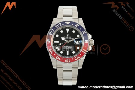 Rolex - GMT II 126710BLRO Pepsi 40mm 904L Oys SS/SS Black VF DD3285 CHS