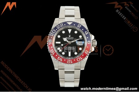 Rolex - GMT II 126710BLRO Pepsi 40mm 904L Oys SS/SS Black VF DD3285 CHS
