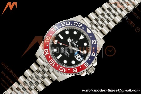 Rolex - GMT II 126710BLRO Pepsi 40mm 904L Jub SS/SS Black VF DD3285 CHS
