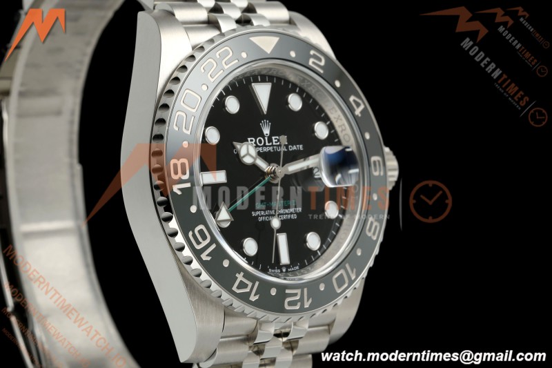 Rolex - GMT II 126710GRNR Bruce Wayne 40mm 904L Jubilee SS/SS Black VF DD3285 CHS