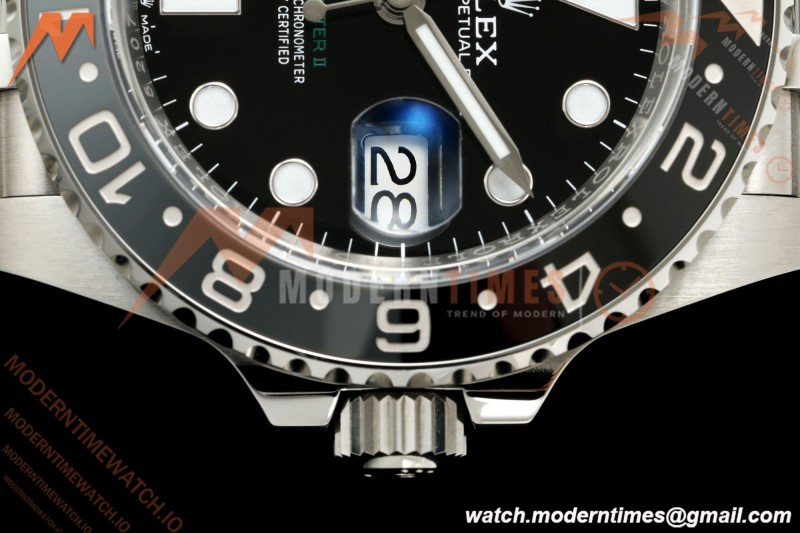 Rolex - GMT II 126710GRNR Bruce Wayne 40mm 904L Jubilee SS/SS Black VF DD3285 CHS