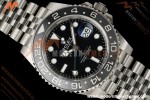 Rolex - GMT II 126710GRNR Bruce Wayne 40mm 904L Jub SS/SS Black Dial RWF JH3285 Free Sprung